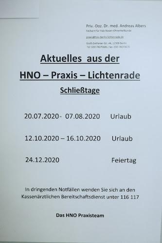 Bild von Prof. Dr. med. Andreas Albers, HNO Berlin-Lichtenrade